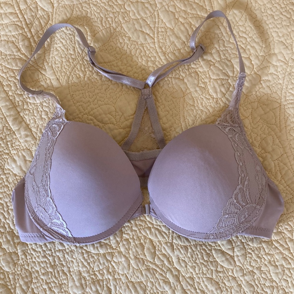 Izod Lavender Lace Bra